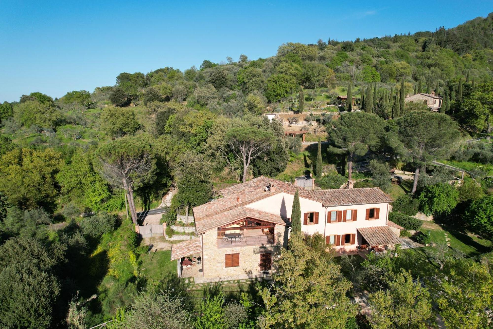 Tartagli Luxury Villa With Pool - A Fontanaro Property Paciano Exterior foto
