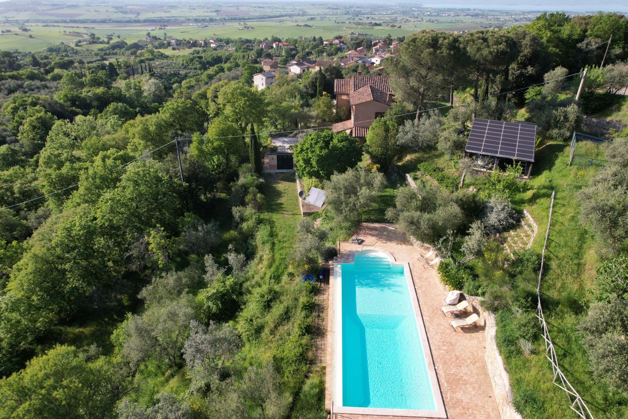 Tartagli Luxury Villa With Pool - A Fontanaro Property Paciano Exterior foto