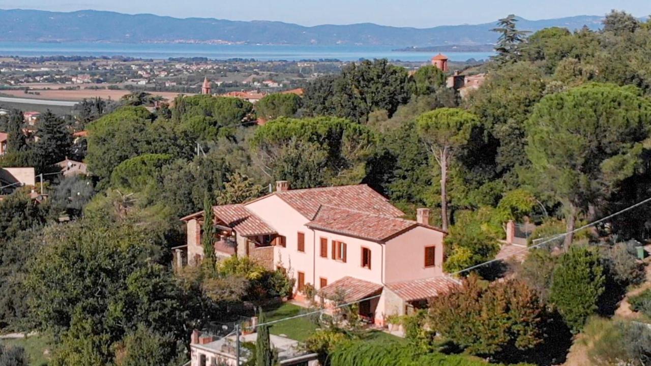 Tartagli Luxury Villa With Pool - A Fontanaro Property Paciano Exterior foto